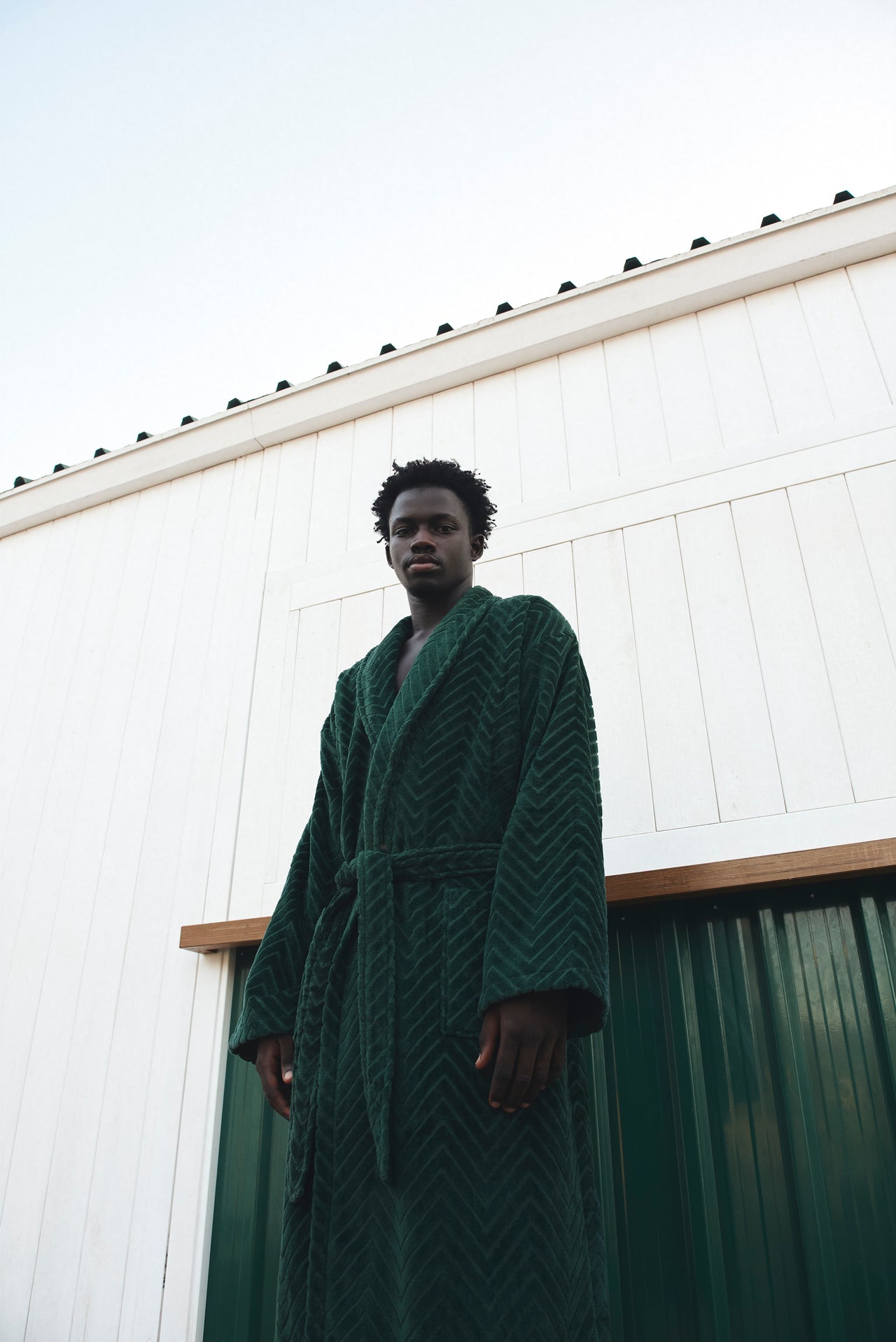 Bathrobe | Velour Dark Green